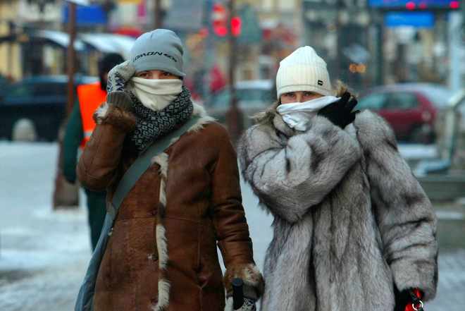 В Москве, на Рождество обещают 30-градусные морозы.