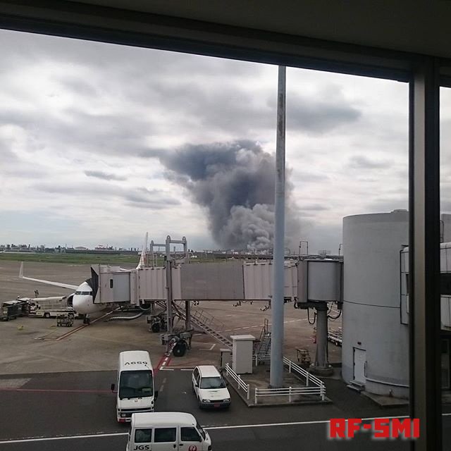 В Токио на сталелитейном заводе произошел крупный пожар