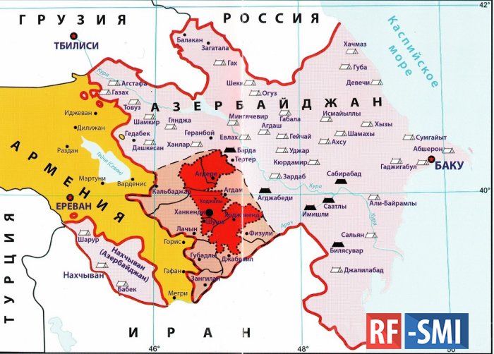 На линии боевых действий в Карабахе приостановлены военные действия