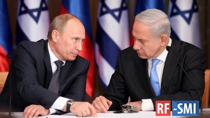 Премьер Израиля поздравил россиян и В. Путина с Новым годом.
