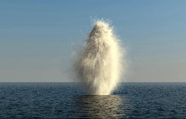 Стала известна причина взрыва в Азовском море рядом с Мариуполем