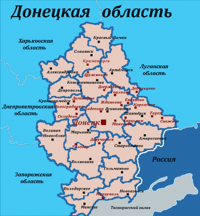 Захарченко: ДНР - это вся Донецкая область, мы будем возвращать Славянск и Мариуполь
