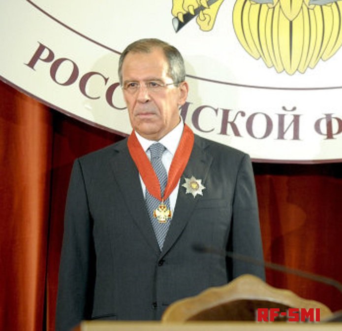Владимир Путин наградил Сергея Лаврова орденом «За заслуги перед Отечеством»