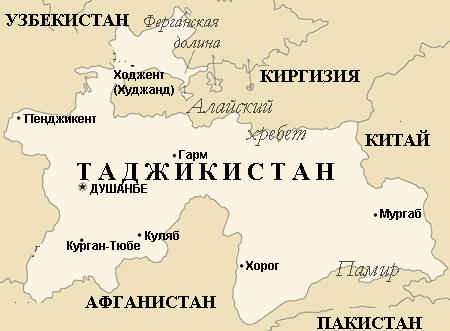 В Таджикистане  убит россиянин, оказавший вооруженное сопротивление