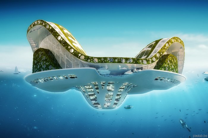 Единственный в мире плавучий город будет достроен к 2020-му году