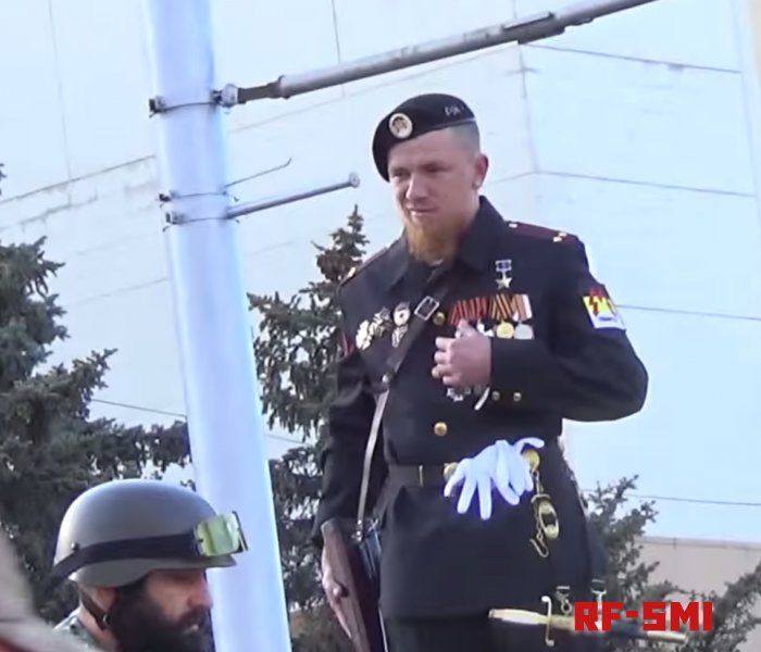 Генеральная репетиция парада в Донецке