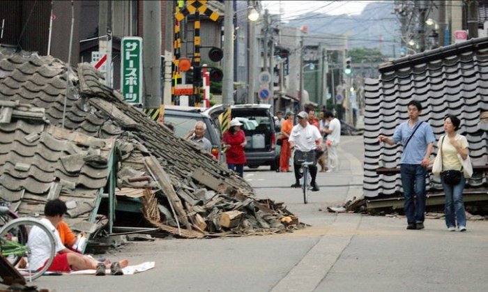 В Японии новое мощное землетрясение. На этот раз 8,5 баллов