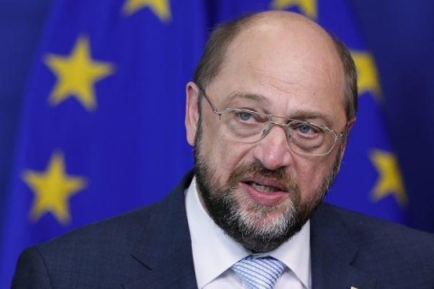 Мартин Шульц.  Вопрос о членстве Украины в ЕС - неактуален.