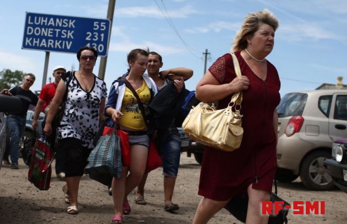 Более 600.000 беженцев с Донбасса решили остаться в России