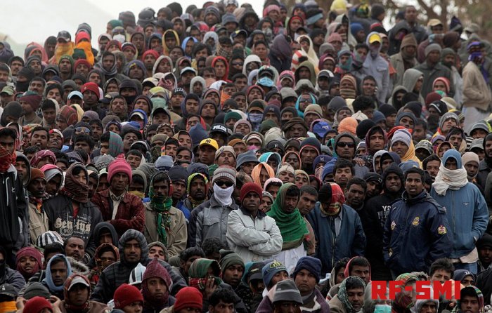 В Данию, только за последнюю неделю, прибыли 6.000 беженцев