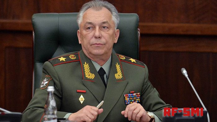 Первый замминистра  обороны России  А. Бахин отправлен в отставку