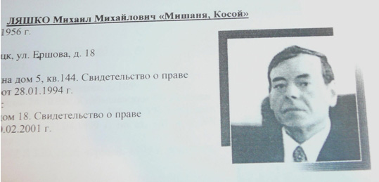 В Крыму убит крупный бизнесмен с криминальным прошлым М. Ляшко