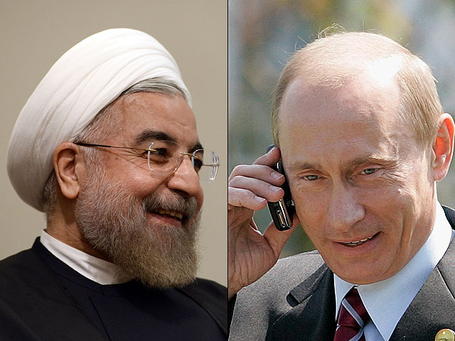 Роухани и Путин обсудили ситуацию в Сирии