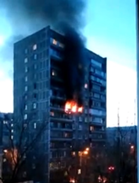 Взрыв в многоквартирном доме на ул. Кабельная в Москве