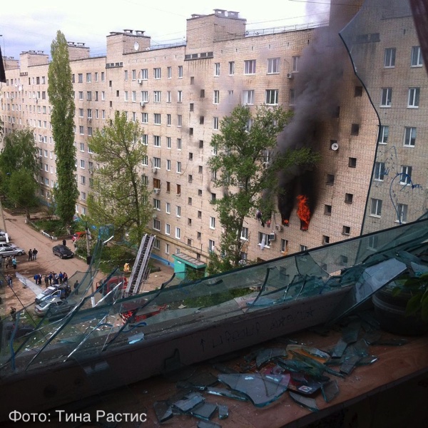 В г. Балаково в многоэтажном доме произошел взрыв бытового газа