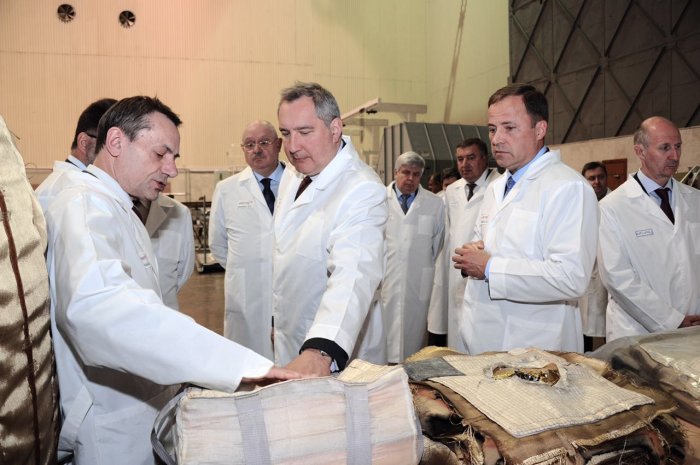 Вице-премьер  Д. Рогозин посетил РКК Энергия им.С.П.Королёва
