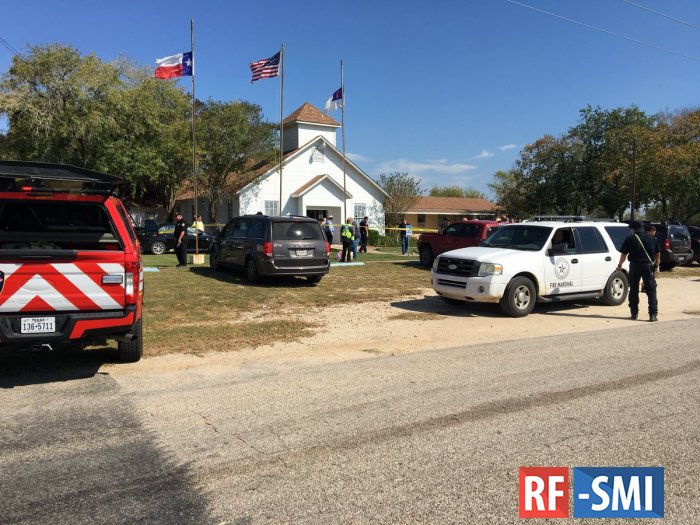 В США в здании церкви неизвестный открыл стрельбу по прихожанам