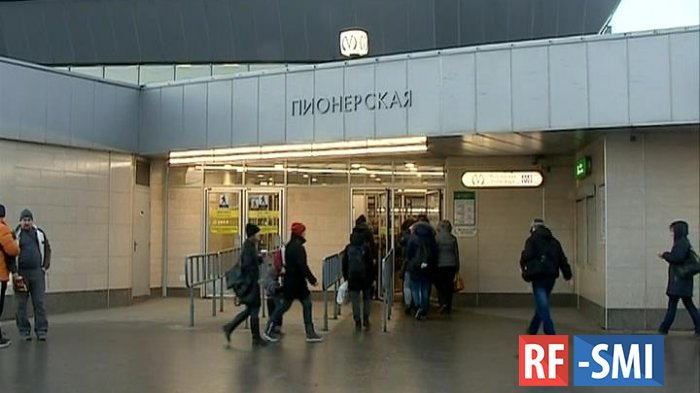На Филёвской линии московского метро  упало дерево