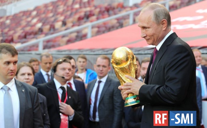 Президент РФ будет смотреть финал Чемпионата мира на стадионе