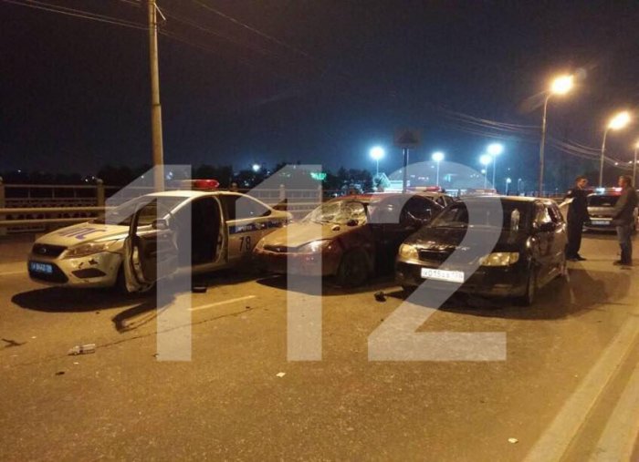 Девять полицейских пострадали в погоне за нарушителем в Иркутске