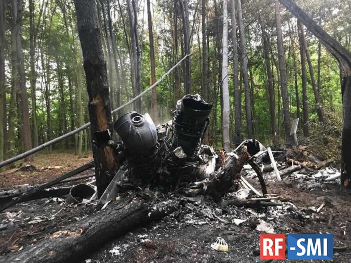 Военный вертолет упал в Ровенской обл Украины. Есть жертвы