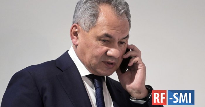 Шойгу провёл телефонный разговор с главой Минобороны Франции