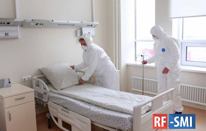 В России свободы 23% коек для пациентов с COVID-19