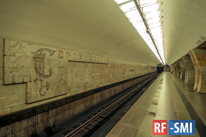 Пьяный мужчина напал и избил полицейского на станции метро «Серпуховская»