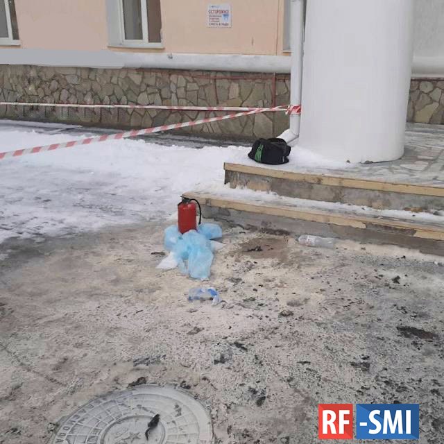 В Уфе пенсионерка подожгла себя напротив здания больницы