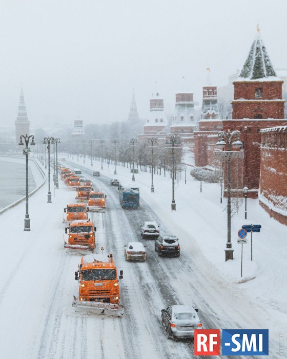 В Москве продлили оранжевый уровень погодной опасности