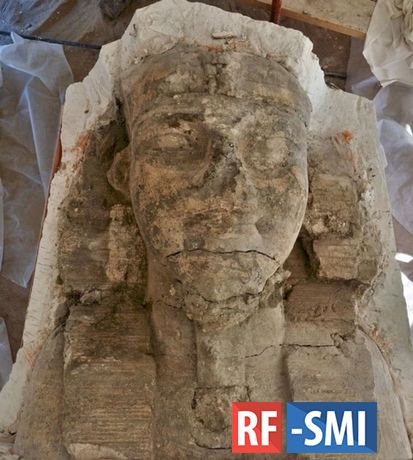 При реставрации храма Аменхотепа III в Луксоре обнаружены фрагменты двух громадных сфинксов