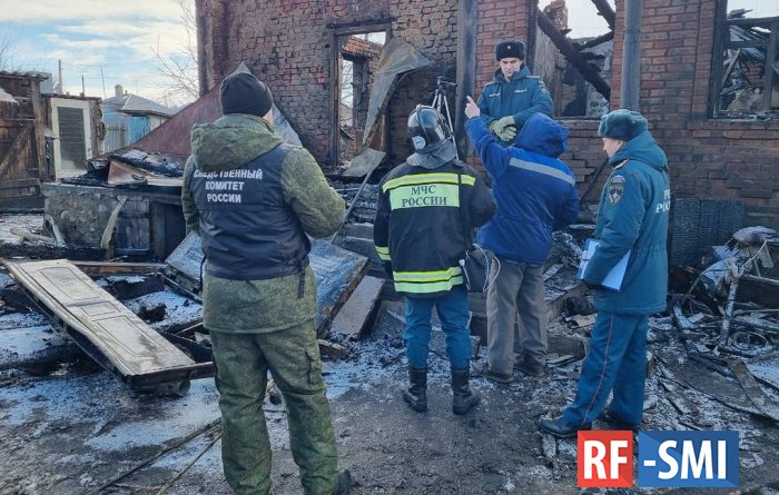 При пожаре в частном доме в Ростовской области погибли пять человек