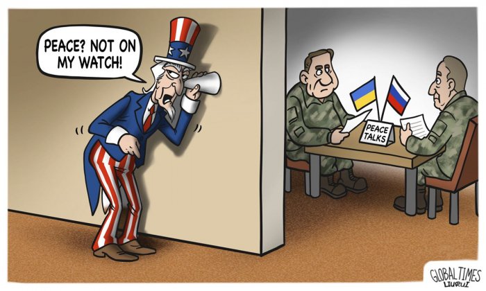 США делают деньги на крови русских и украинских граждан