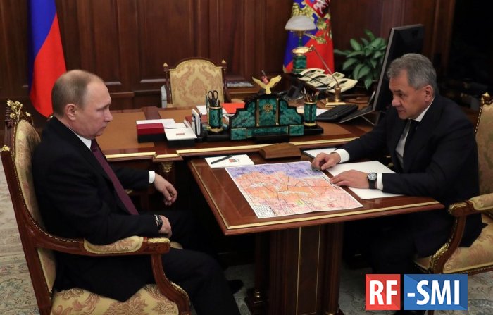 Мариуполь освобожден, доложил В. Путину министр обороны С. Шойгу