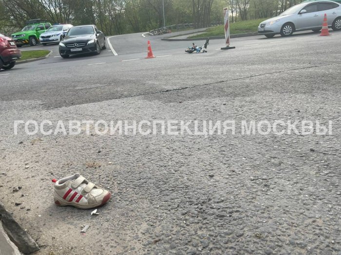 Ребёнок погиб в ДТП на Салтыковской улице