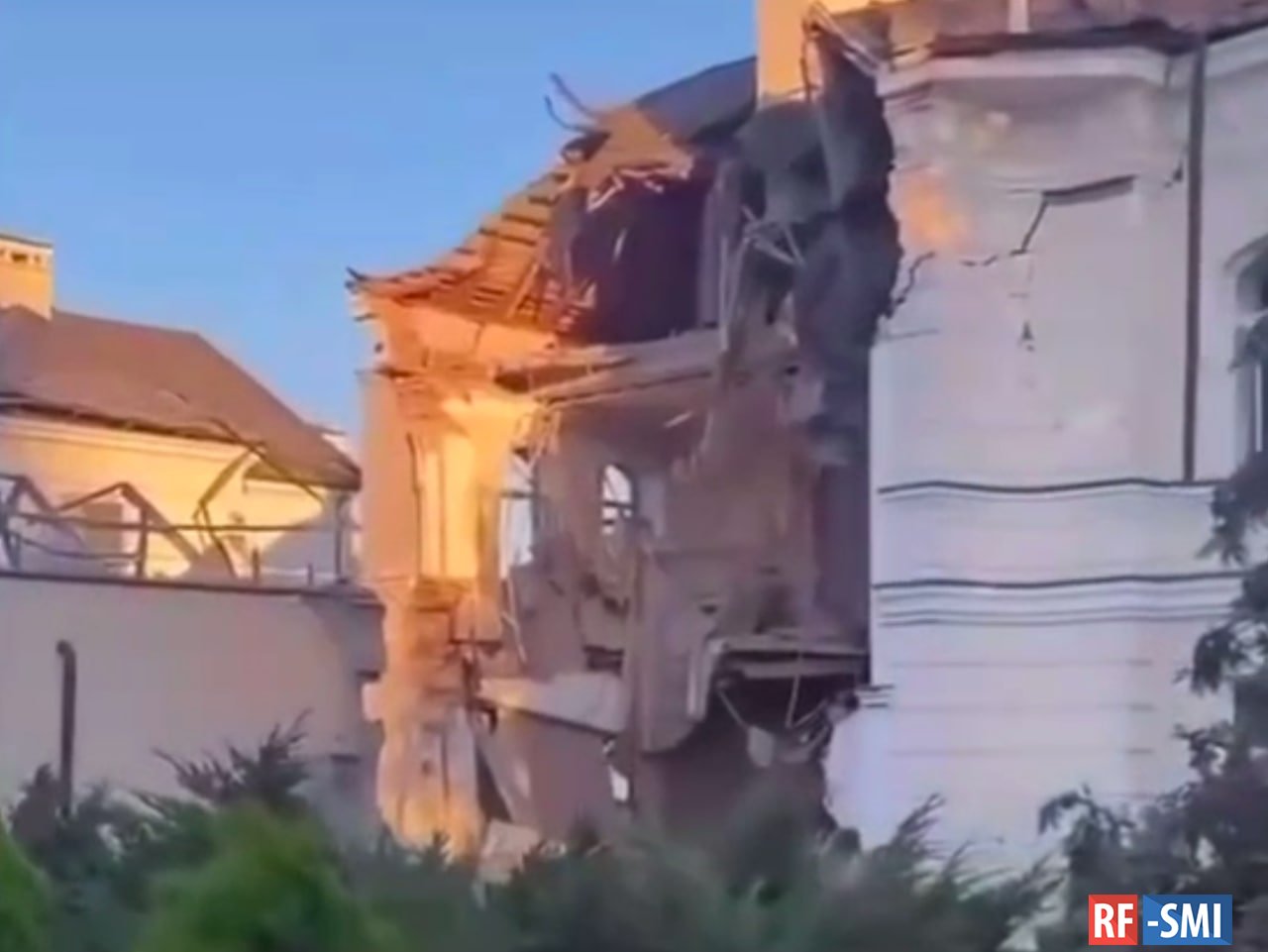 Разрушенные здания в Италии