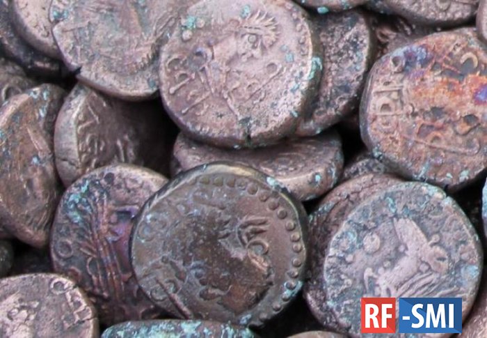 На Таманском полуострове нашли клад монет VI века нашей эры