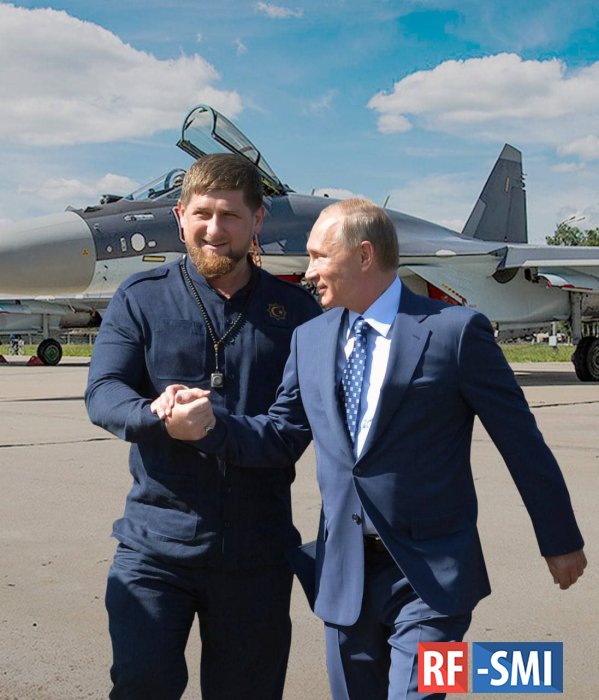 Путин обсудил с Кадыровым вопросы развития Чечни