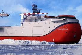 Ледостойкая платформа "Северный полюс" вышла из Мурманска в первую годичную экспедицию