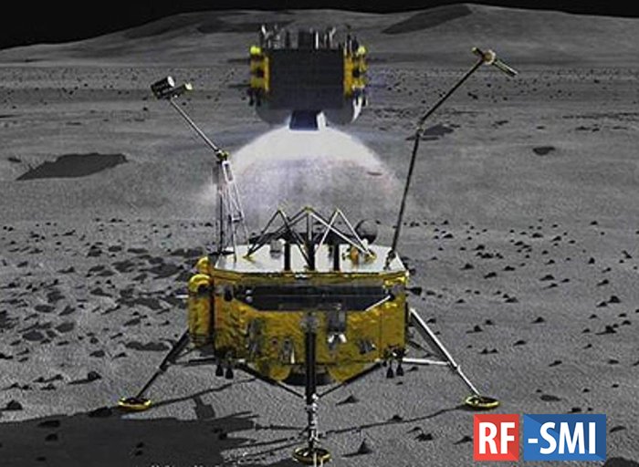 Китай обнаружил новый минерал на Луне в ходе миссии "Чанъэ-5"