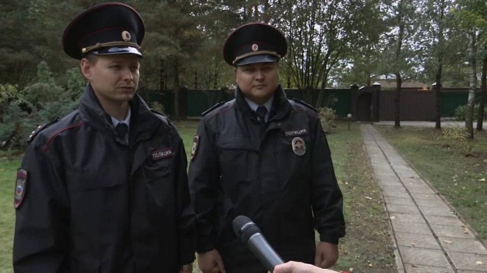 Черноголовские полицейские спасли людей из горящего пансионата