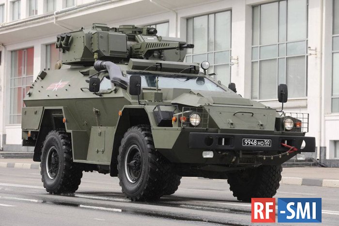Новые боевые КамАЗ-43269 «Выстрел» с боевыми модулями «Спица»