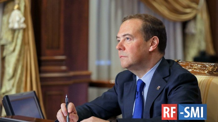 Медведев заявил, что РФ продолжит освобождать территории, занятые украинскими неонацистами