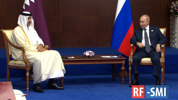Путин пожелал эмиру Катара успеха в проведении футбольного чемпионата мира