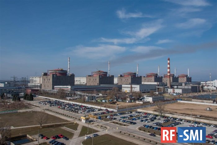 Ударный дрон ВСУ упал вблизи Запорожской АЭС