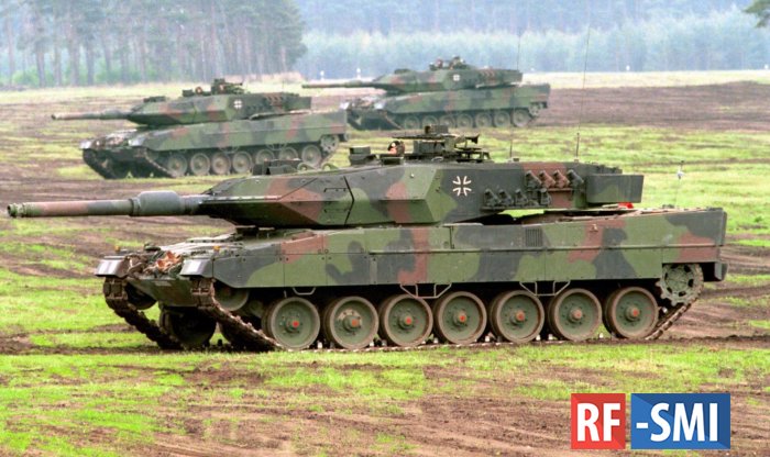 Танки «Leopard 2» абсолютно не готовы к встрече с армией России