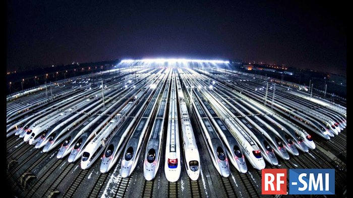 Китай в 2022 году ввел в эксплуатацию 4,1 тыс. км железных дорог