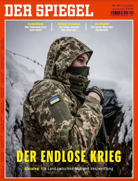 "Бесконечная война": обложка нового номера Der Spiegel