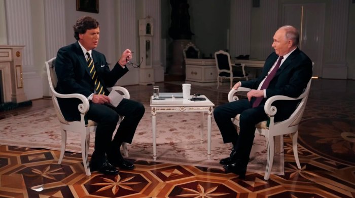 Интервью В. Путина журналисту Карлсону посмотрело около миллиарда человек