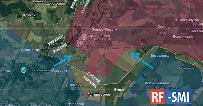 Наши пограничники при поддержке ВС РФ продолжают удерживать н.п. Теткино Наши пограничники при поддержке ВС РФ продолжают удерживать н.п. Теткино